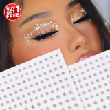 Rhinestone Eye Makeup